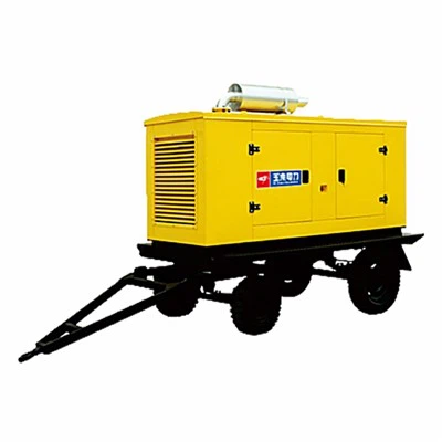 200kw -60 hz -220 v Tipe trailer Set Generator Diesel